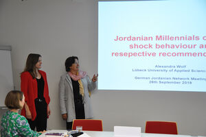 Auch auf dem Jahrestreffen der German Jordanian University (GJU) waren die Untersuchungsergebnisse Thema. Foto: TH Lübeck